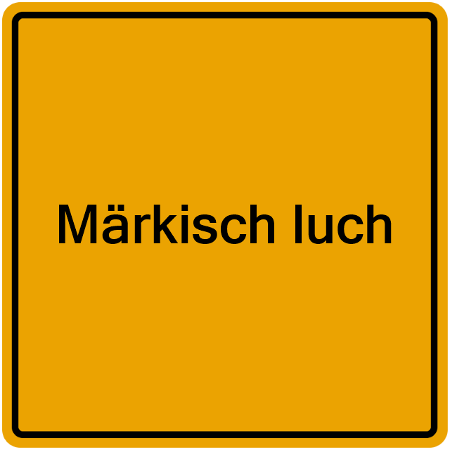 Einwohnermeldeamt24 Märkisch luch